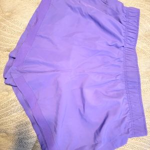 Purple Athletic Workout Shorts - XL